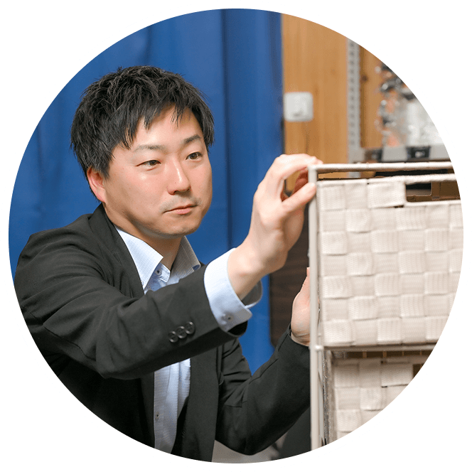 商品に関わる部署イメージ