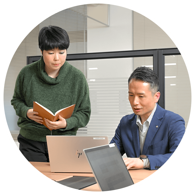 人に関わる部署イメージ